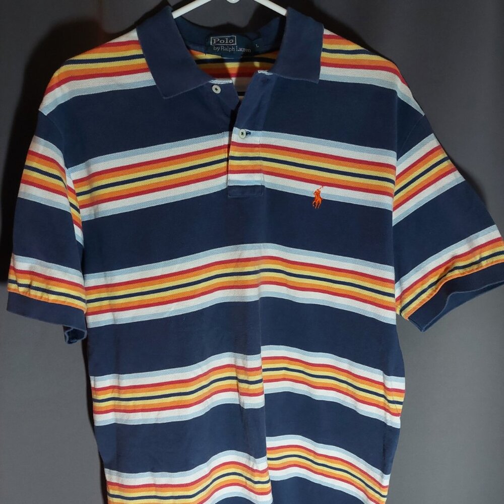 Polo by Ralph Lauren white polo shirt size L
